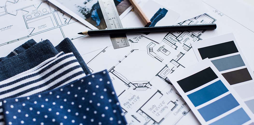 creating the blueprints for a custom home